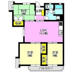 城東町ハイツの物件間取画像